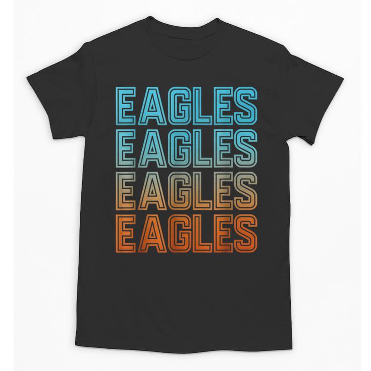 Eagle Mascot Back To School Spirit Kids Boys Girls Men Women Unisex T-Shirt