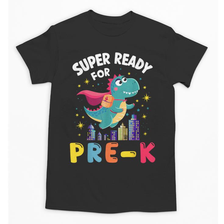 First Day Pre-K Back To School Dinosaur Unisex T-Shirt