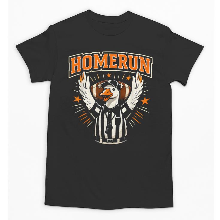 Football Referee Touchdown Baseball Homerun Goose Unisex T-Shirt