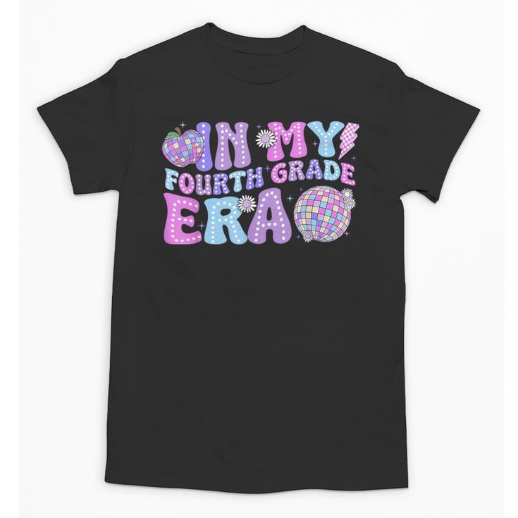 In My Fourth Grade Era Retro Back To School Disco Ball Unisex T-Shirt
