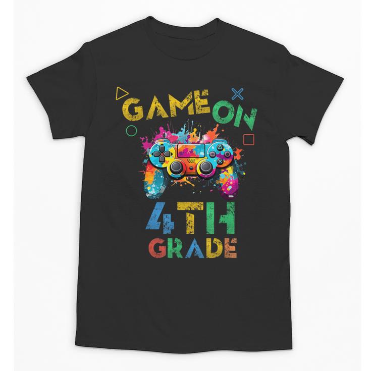 Game On 4th Grade Boys Kids Back To School Unisex T-Shirt