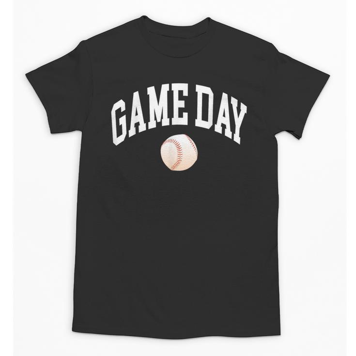Game Day Baseball Player And Fan Graphic Unisex T-Shirt