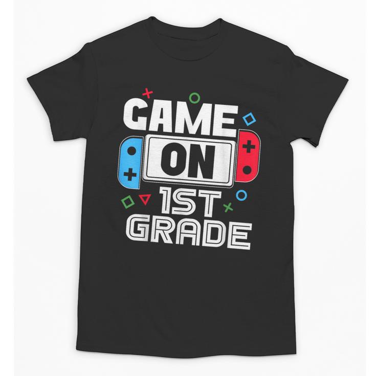 Gamer Back To School Game 1st Grade Kids Boys Unisex T-Shirt