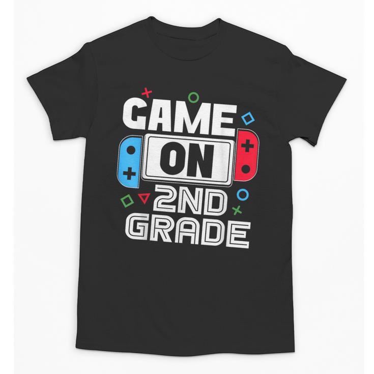 Gamer Back To School Game 2nd Grade Kids Boys Unisex T-Shirt