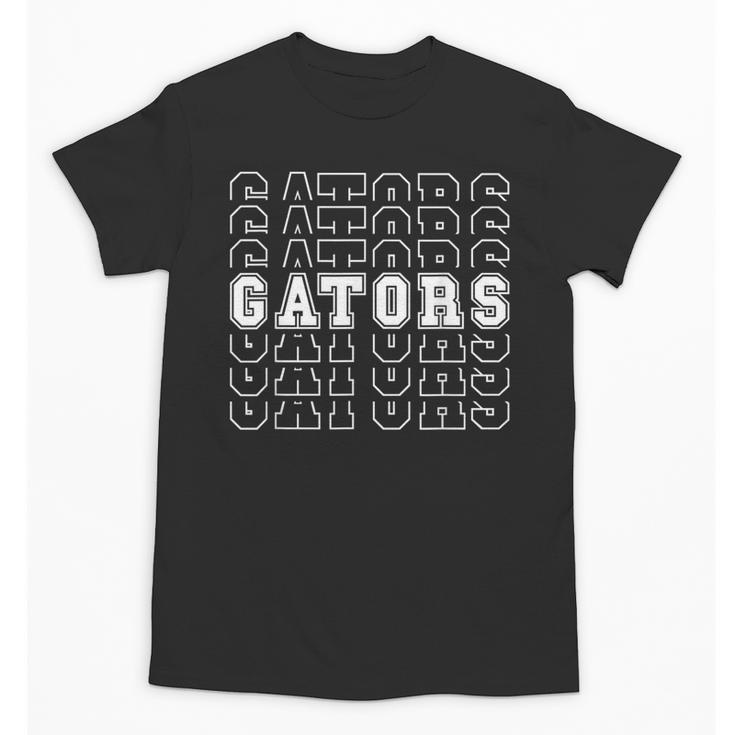Gators High School Spirit Fan Team Back To School Unisex T-Shirt