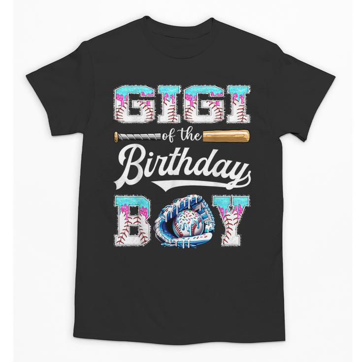 Gigi Of The Birthday Boy Baseball Ice Cream Drip Matching Unisex T-Shirt