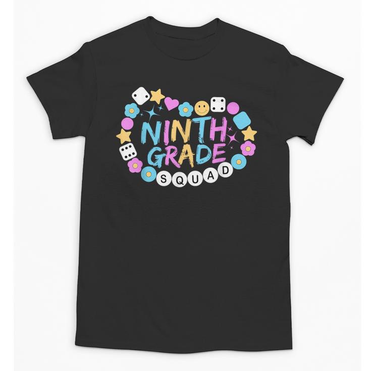 Girls 9th Grade Vibes Back To School Ninth Grade Unisex T-Shirt