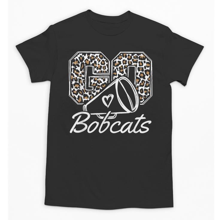 Go Cheer Bobcats High School Spirit Fan Team Back To School Unisex T-Shirt