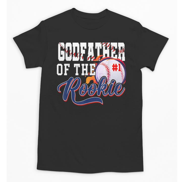 Godfather Rookie Of Year 1st Birthday Baseball Theme Unisex T-Shirt