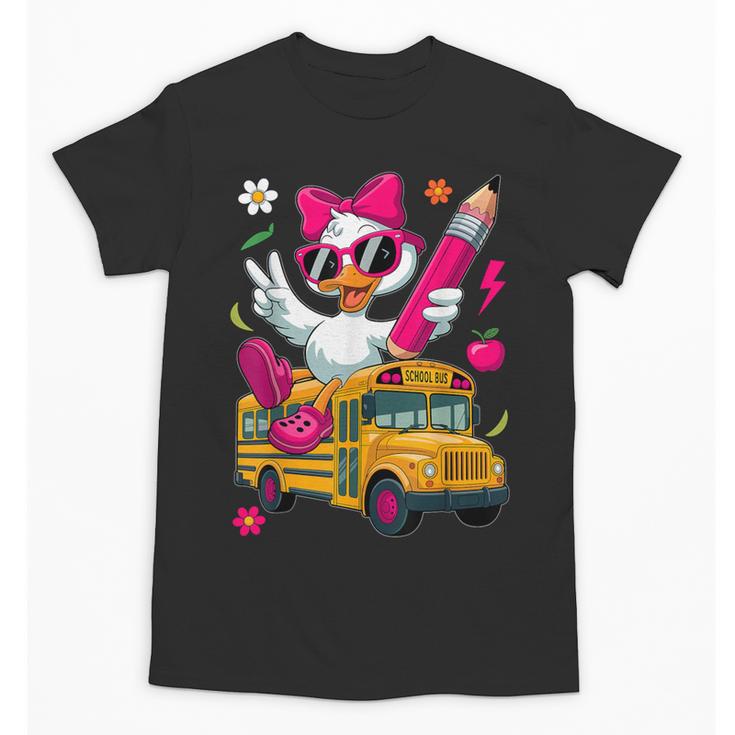 Goose Back To School First Day Of School Girls Boys Unisex T-Shirt