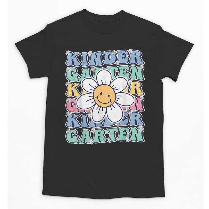Groovy Kindergarten Back To School First Day Of Kindergarten Unisex T-Shirt
