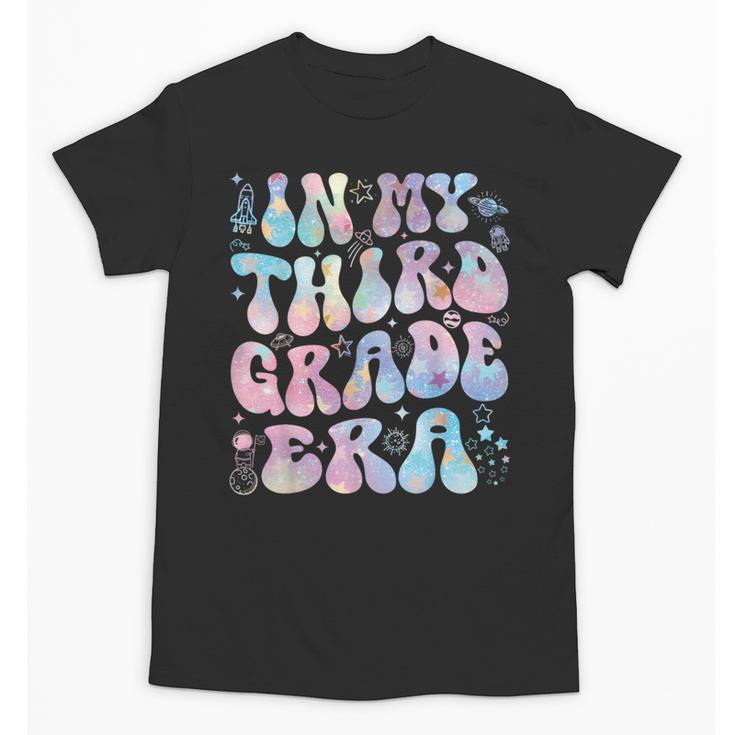 Groovy In My Third Grade Era Tie Dye Kids Boy Back To School Unisex T-Shirt