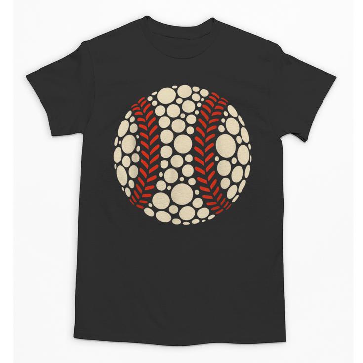 Happy Dot Day Baseball Colorful Polka Dots Boy And Youth Unisex T-Shirt