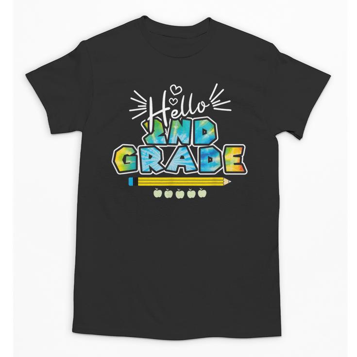 Hello 2nd Grade Back To School First Day Of School Unisex T-Shirt