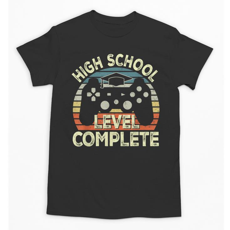 High School Level Unlocked Video Game Back To School Boys Unisex T-Shirt