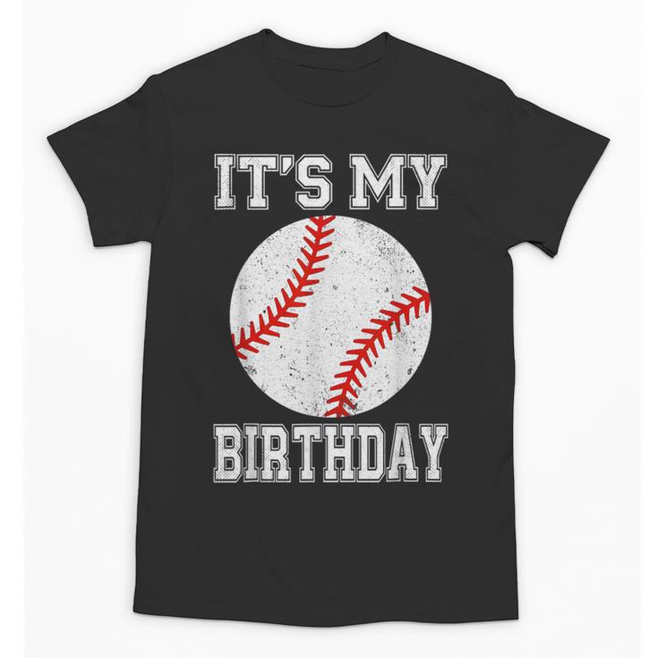 It’s My Birthday Baseball Vintage Style Unisex T-Shirt