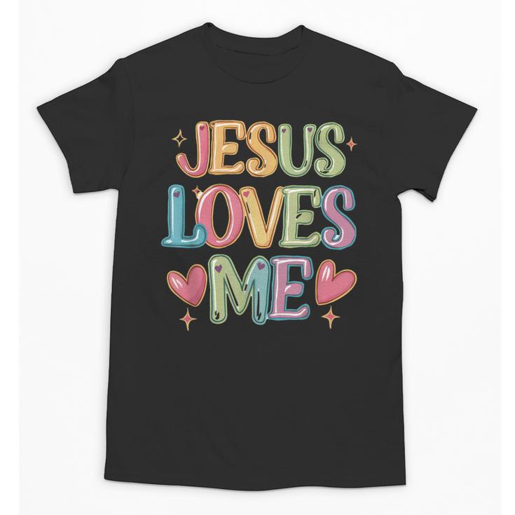 Jesus Loves Me Christian Kids Back To School Unisex T-Shirt