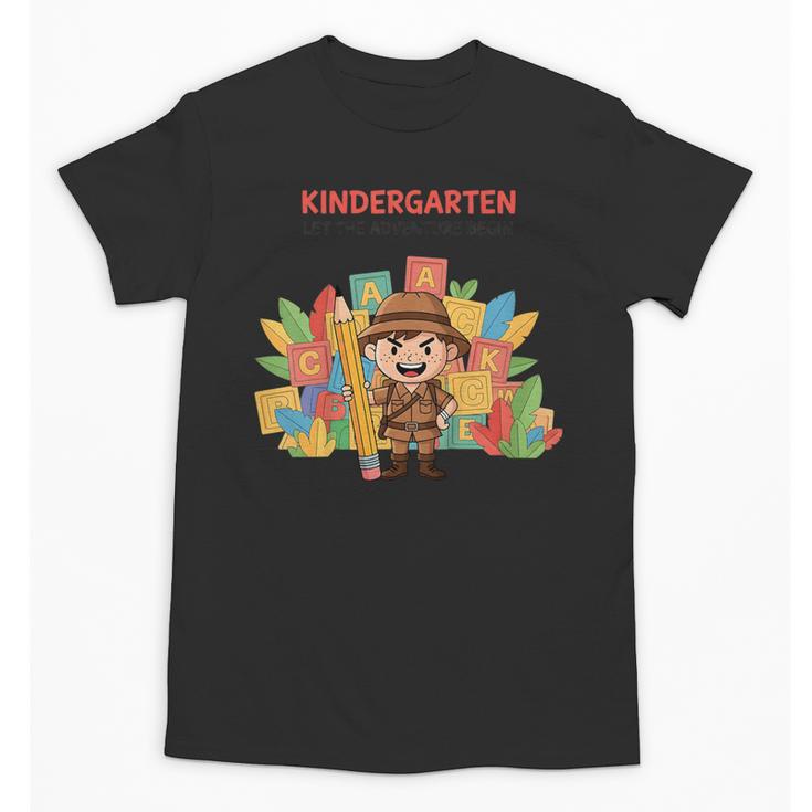 Kindergarten Adventure Explorer Back To School Unisex T-Shirt