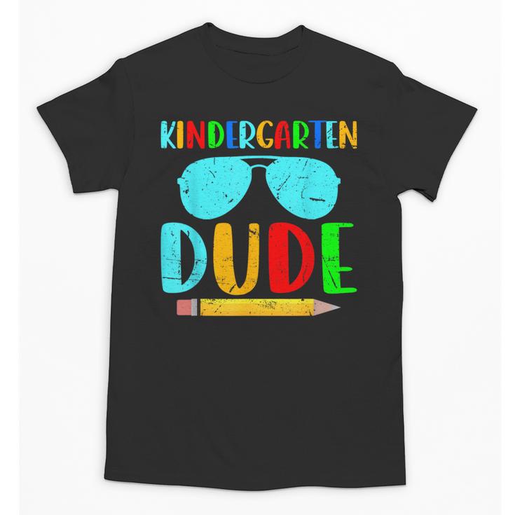 Kindergarten Dude First Day Back To School Kids Boys Unisex T-Shirt