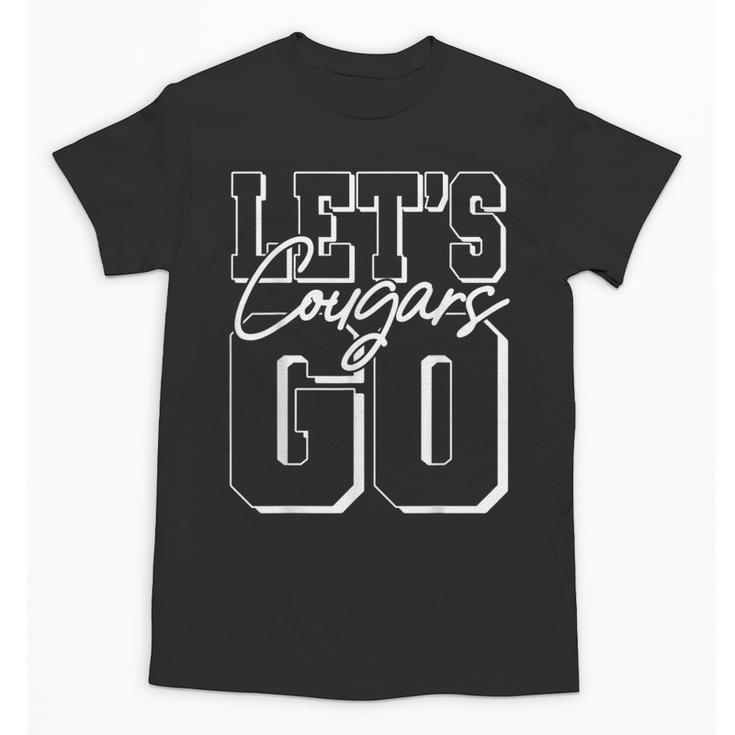 Let's Go Cougars Back To School Spirit Unisex T-Shirt