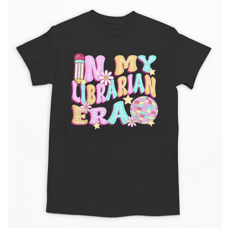 In My Librarian Era Cool Back To School Outfit Girl Women Unisex T-Shirt