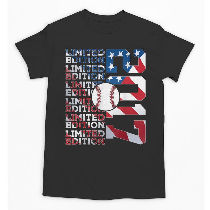 Limited Edition 2017 Baseball 9TH Birthday Unisex T-Shirt