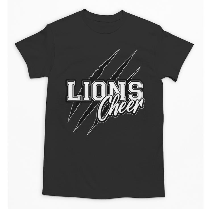Lions Cheer Back To School Cheerleading Team Spirit Unisex T-Shirt