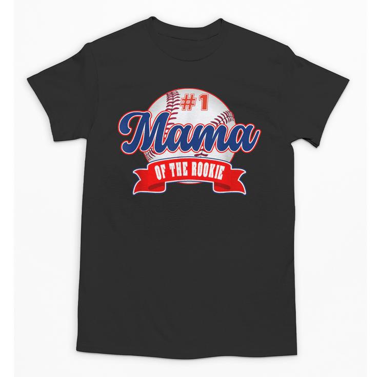 Mama Rookie Of Year 1st Birthday Baseball Theme Matching Unisex T-Shirt