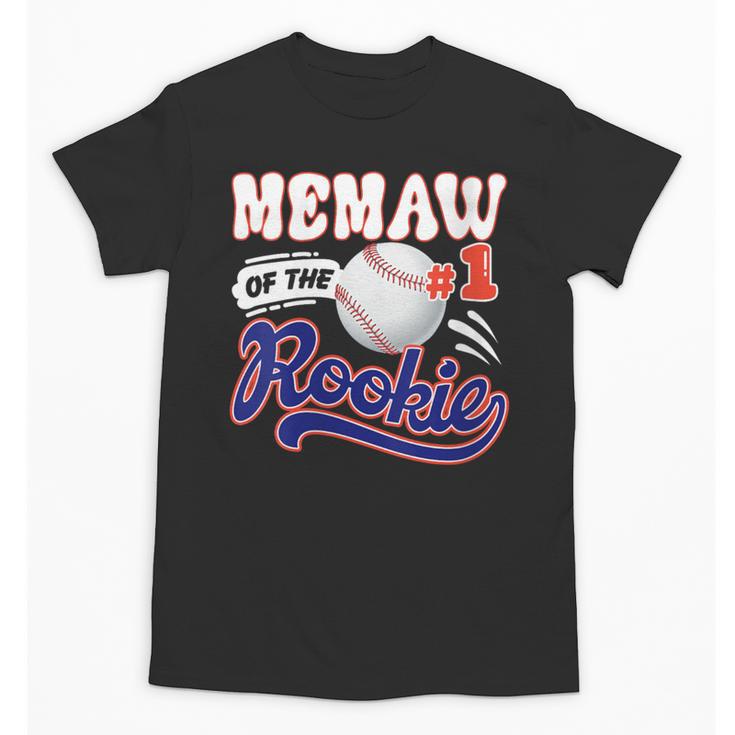 Memaw Rookie Of Year 1st Birthday Baseball Theme Matching Unisex T-Shirt