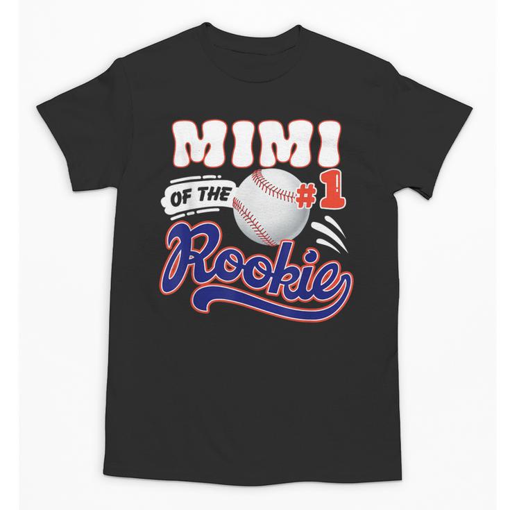 Mimi Rookie Of Year 1st Birthday Baseball Theme Matching Unisex T-Shirt
