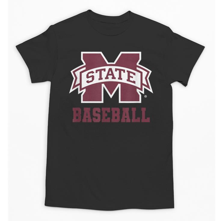 Mississippi State Baseball Bulldogs NCAA MS16 Unisex T-Shirt