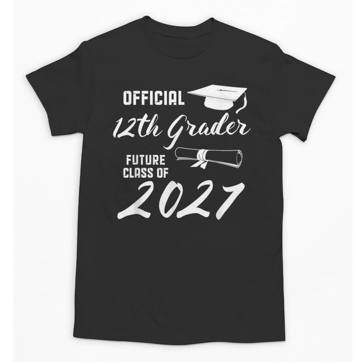 Official 12th Grader Future Class Of 2027 Back To School Unisex T-Shirt