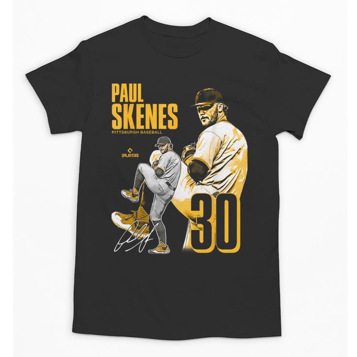 Paul Skenes Pittsburgh MLB Baseball Players MLBPSK304N Unisex T-Shirt