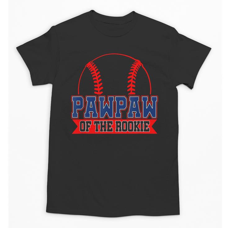 Pawpaw Rookie Of Year 1st Birthday Baseball Theme Matching Unisex T-Shirt