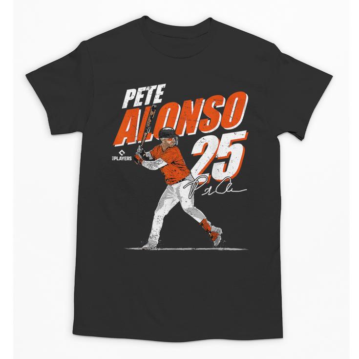 Pete Alonso Baltimore Baseball Players MLBPAL201M Unisex T-Shirt