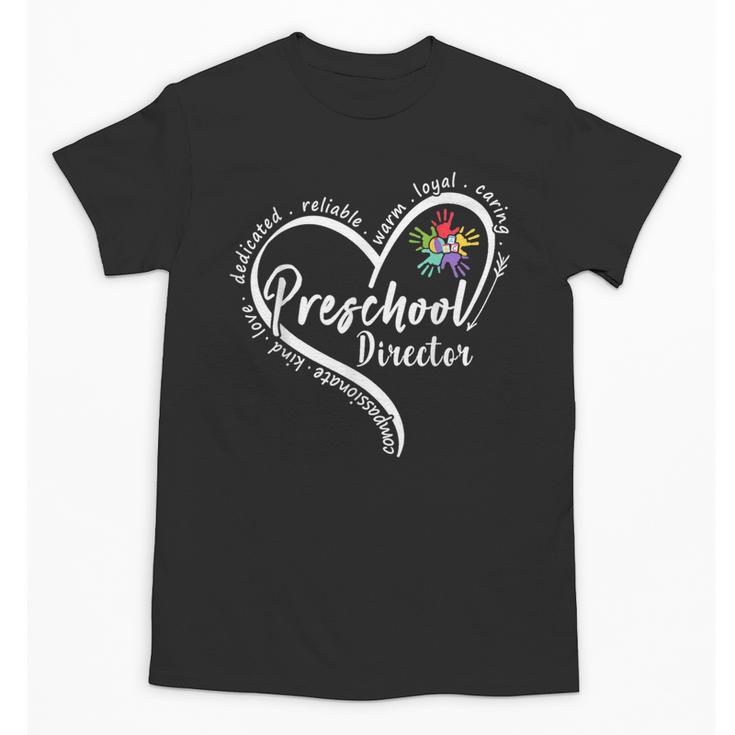 Preschool Director Assistant Back To School Daycare Thank Unisex T-Shirt