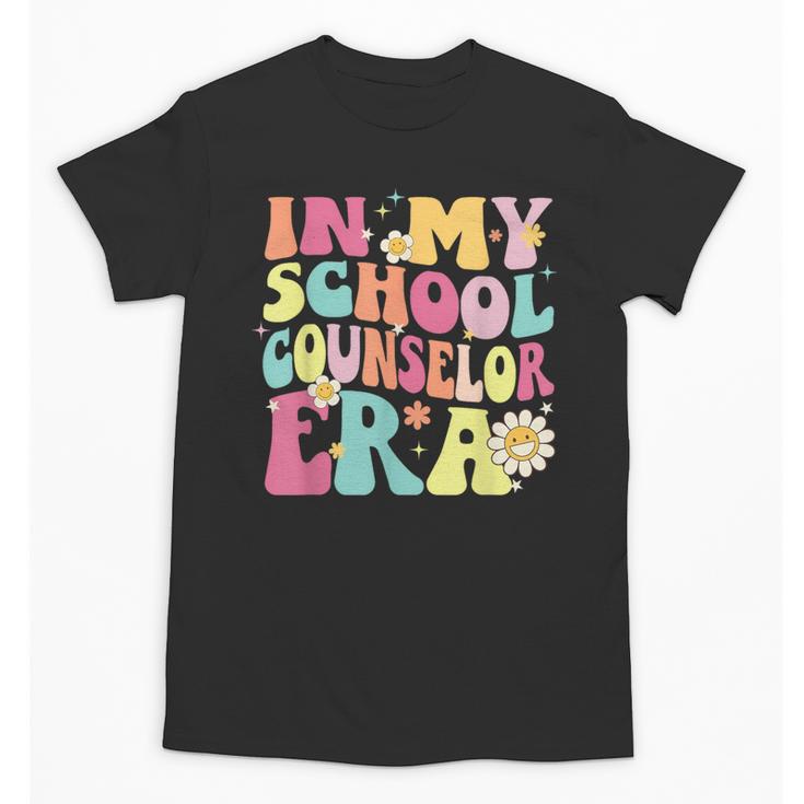 In My School Counselor Era Retro Back To School Counseling Unisex T-Shirt