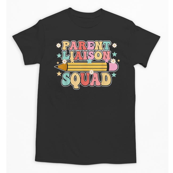School Parent Liaison Squad Retro Back To School Unisex T-Shirt