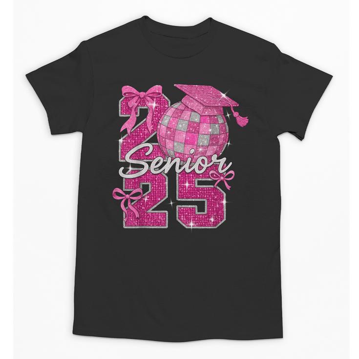 Senior 2025 Class Of 2025 Bows Back To School 2025 Unisex T-Shirt
