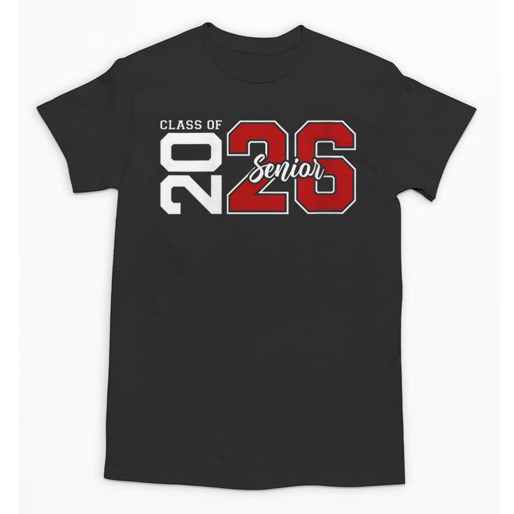 Senior 2026 Class Of 2026 Back To School Men Women Unisex T-Shirt