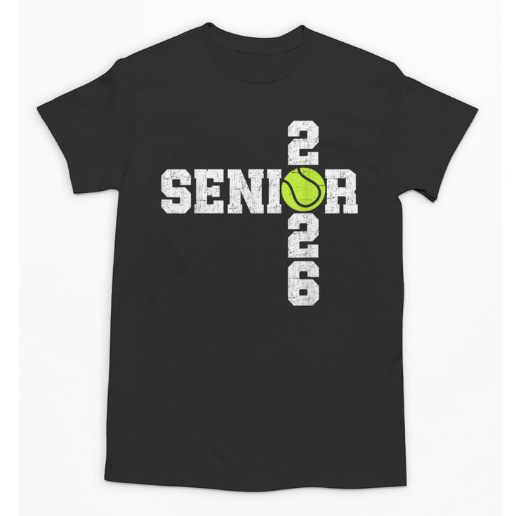Senior Class Of 2026 Tennis Seniors Back To School 2026 Unisex T-Shirt