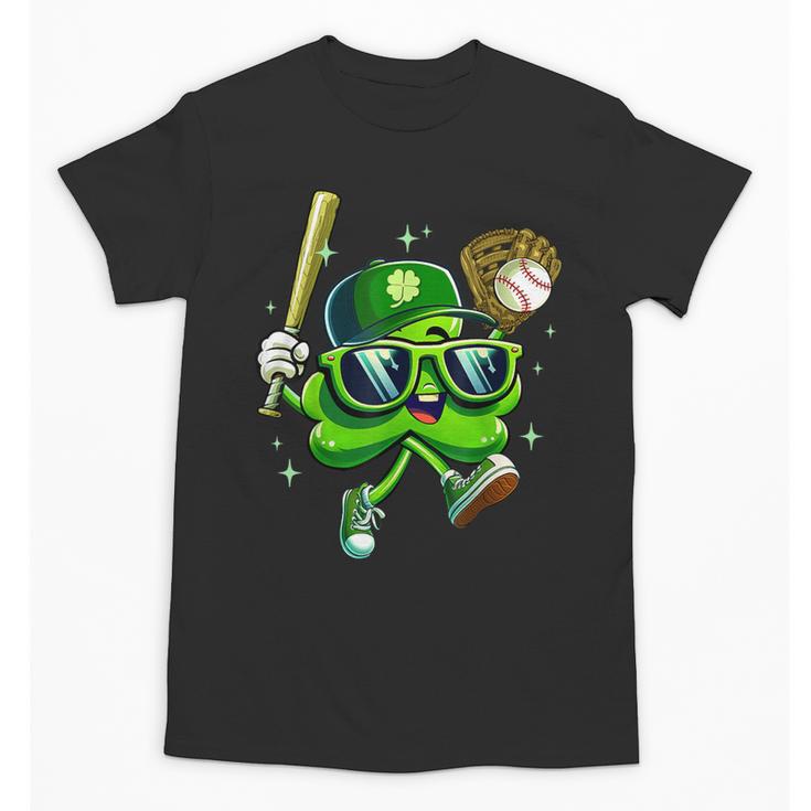 Shamrock Lucky Clover Baseball Patricks Day Family Matching Unisex T-Shirt