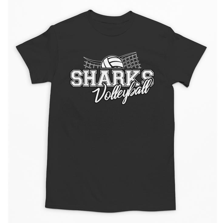 Sharks Volleyball Back To School Spirit Unisex T-Shirt