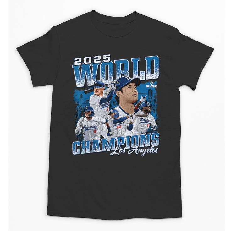 Shohei Ohtani 2025 Los Angeles Baseball Champions MLBPA Unisex T-Shirt