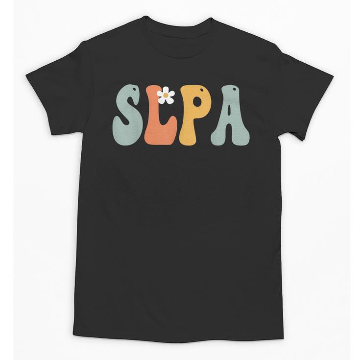 SLPA Groovy Women Appreciation Day Hello Back To School Unisex T-Shirt