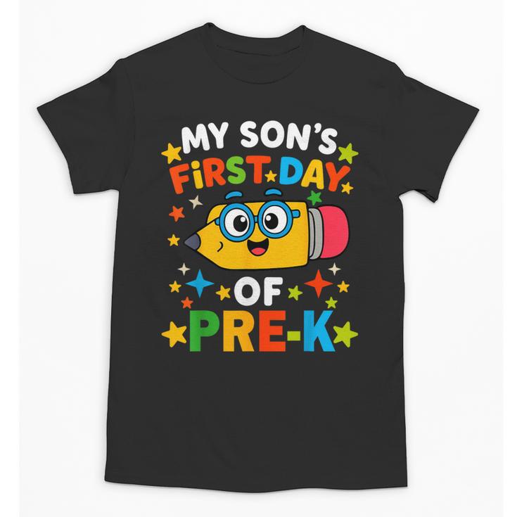 My Son's First Day Of Pre-K Back To School Kids Unisex T-Shirt