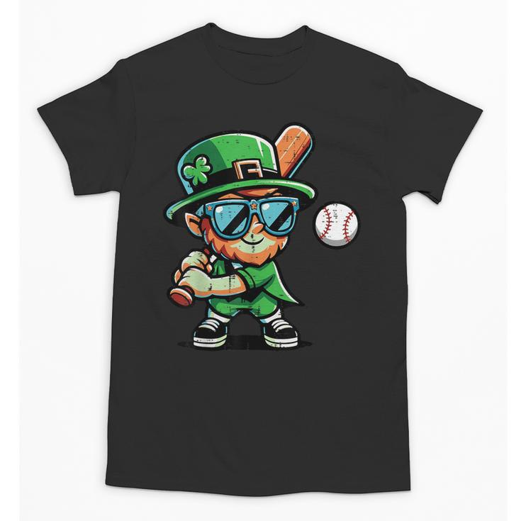 St Patricks Day Leprechaun Baseball Saint Paddys Boys Men Unisex T-Shirt