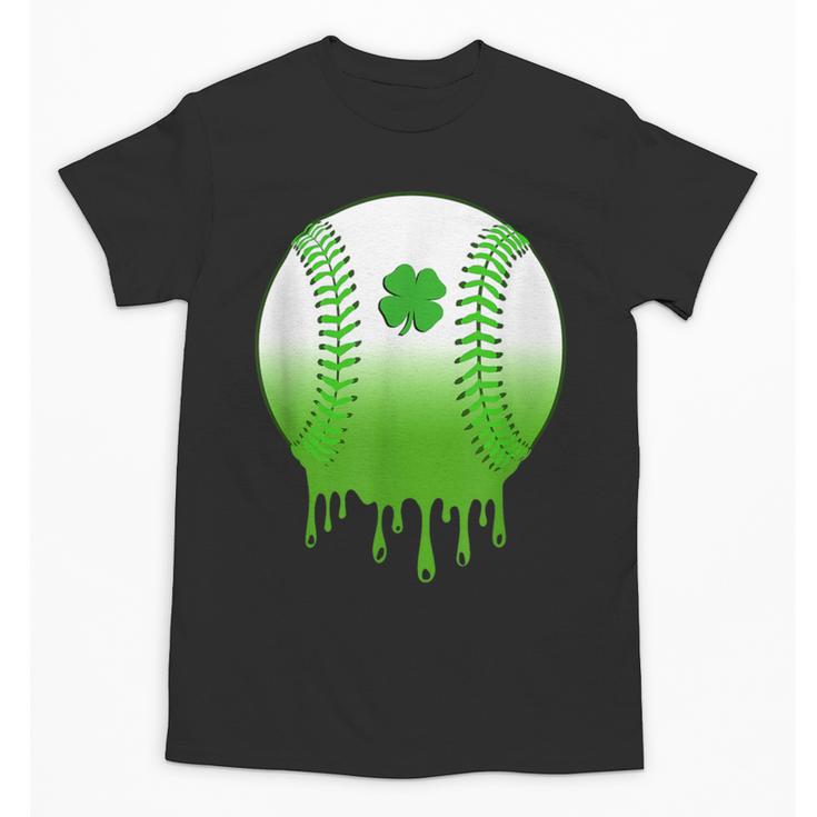 St Patricks Day Shamrock Baseball Irish Boys Kids Men Unisex T-Shirt