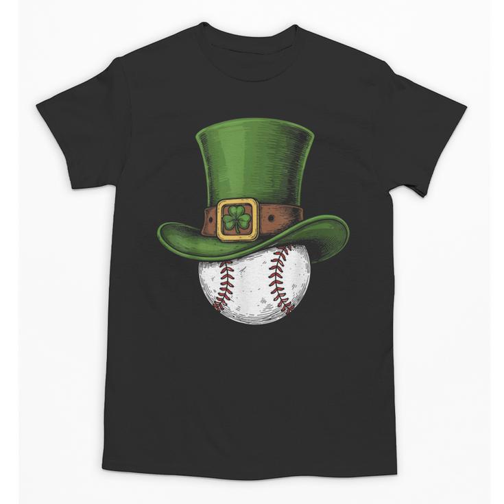 St Patricks Day Shamrock Baseball Saint Paddy's Kids Boys Unisex T-Shirt