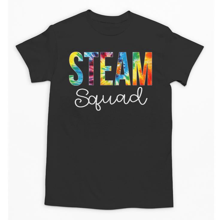 STEAM Squad For Work Tie Dye Back To School Appreciation Day Unisex T-Shirt